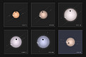 Gallery of exoplanets with retrograde orbits (artist's impression)
