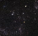 Detailed view of a section of the Large Magellanic Cloud
