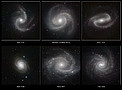 A gallery of spiral galaxies pictured in infrared light by HAWK-I (annotated version)