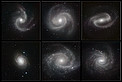 A gallery of spiral galaxies pictured in infrared light by HAWK-I (unannotated version)