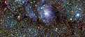 VISTA's infrared view of the Lagoon Nebula (Messier 8)