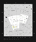 The star cluster and nebula NGC 371 in the constellation of Tucana