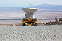 First European ALMA antenna on its way to Chajnantor