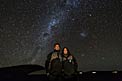 The Crown Prince Couple of Denmark admire the night skies of ESO's Paranal Observatory