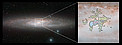 The starburst galaxy NGC 253 seen with the VISTA and ALMA
