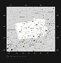 The Herbig-Haro object HH 46/47 in the constellation of Vela