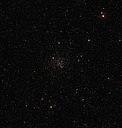 Wide-field view of the open star cluster Messier 67