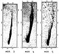 Comet Halley's CO tails