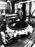 .58 meter mirror for the New Technology Telescope (NTT)