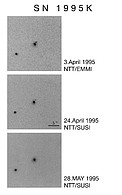 NTT Images of the Supernova 1995K