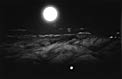 Moon over the Andes