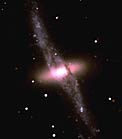 First VLT Colour Photo of a Strange Galaxy