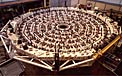 Active Mirror Supports in VLT M1 Cell