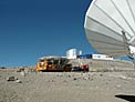 Control Building and Satellite Antenna