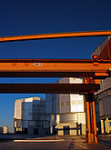 VLT platform at sunrise