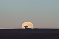 Dramatic Moonset