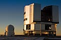 VLT Unit and Auxiliary Telescope at Paranal