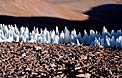 Penitentes Ice Formations