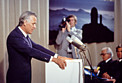 Lodewijk Woltjer during ESO Garching HQ inauguration