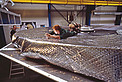Unpacking a VLT mirror after transportation