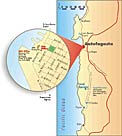 Map of Antofagasta