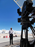 Shooting Marco Polo documentary at ALMA