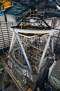 Scaffold after cell removal