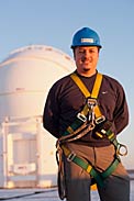 Cesar Cardenas, electronic technician