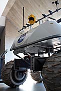 Mars Rover prototype at the Museum of the Atacama Desert