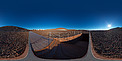 Panorama at the entrance of La Residencia