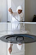 Washing NTT M1 mirror