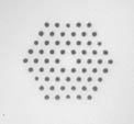 Photonic crystal optical fibres