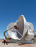 Two ALMA antennas