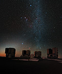 Orion above the VLT