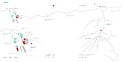 Map of the ALMA site