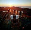 Aerial view of Paranal Observatory