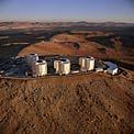 Aerial view of Paranal Observatory