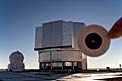 Partial Solar Eclipse over the VLT