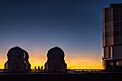 Three people, three telescopes and three planets