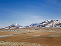 ALMA antennas on the Chajnantor Plateau