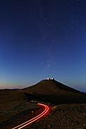 The Road to Paranal