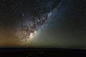 Golden Milky Way Hangs Brightly over the VLT