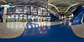 Panoramic view inside the dome