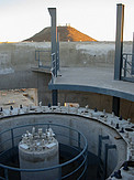 The VISTA telescope pier