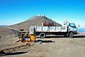 The VISTA site during construction.