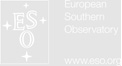 ESO logo and text in white, with transparent background