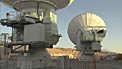 An ALMA Antenna on the Move