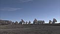 The ALMA array at the Chajnantor plane (part 14)