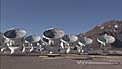 The ALMA array at the Chajnantor plane (part 9)