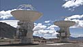 ALMA antennas at Chajnantor